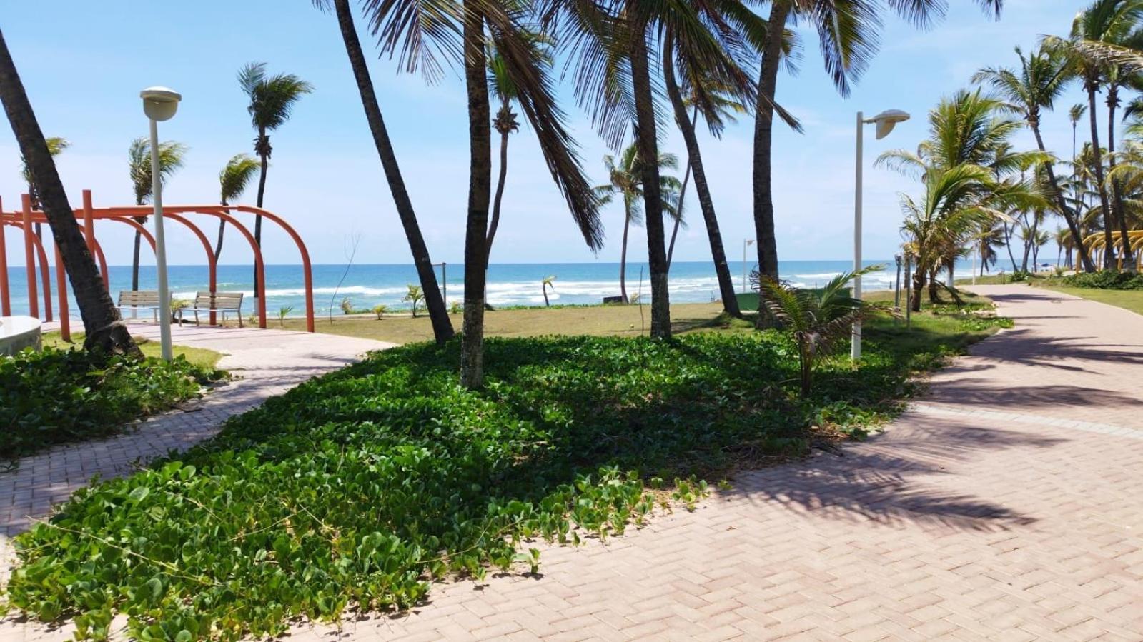 Suspiro Da Bahia Pe Na Areia Villa Salvador Exteriör bild